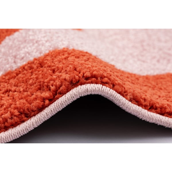 Rdeča/rožnata otroška preproga 80x150 cm Hugsy Coral – FD-image-2