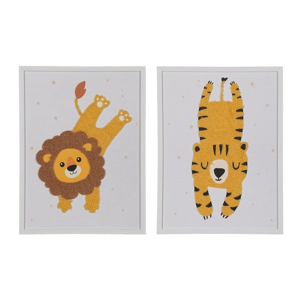 Otroške slike v kompletu 2 ks 30x40 cm Feline – Ixia
