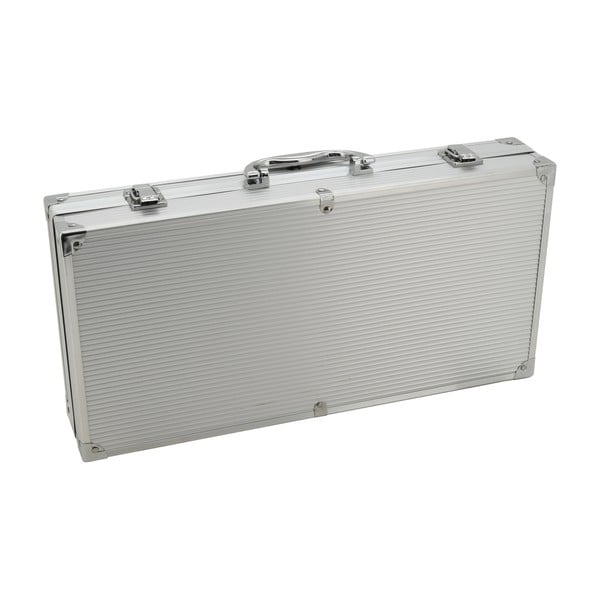 11-delni komplet pripomočkov za žar v kovčku Cattara Alu Grey Line-image-4