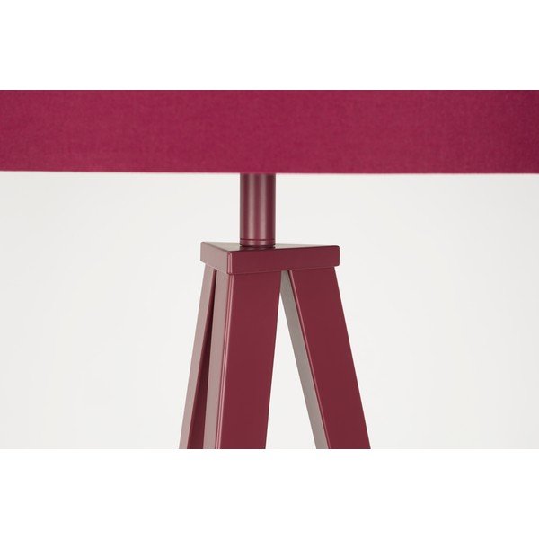 Bordo rdeča stoječa svetilka s tekstilnim senčilom (višina 157 cm) Tripod – Zuiver-image-2
