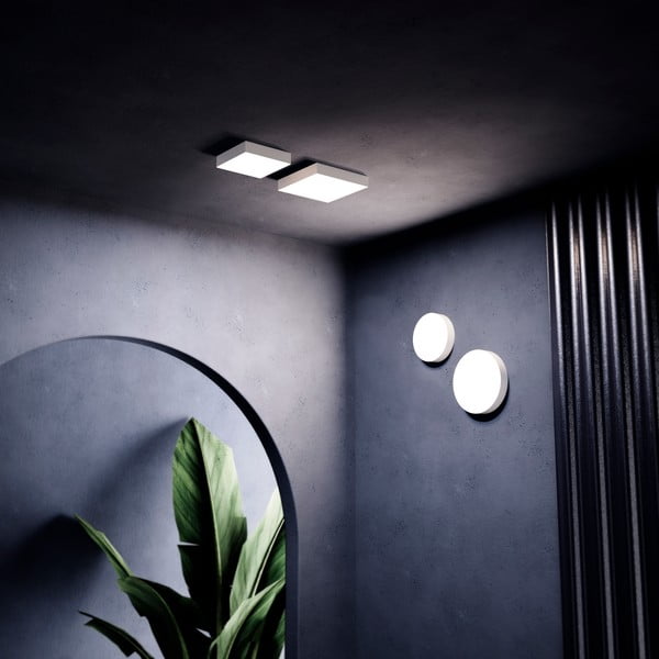 Bela stropna svetilka SULION Linha, ø 21,5 cm-image-3