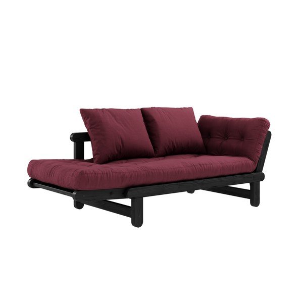 Raztegljiv kavč Karup Design Beat Black/Bordeaux-image-4