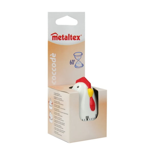 Bel kuhinjski časovnik Metaltex Hen-image-1