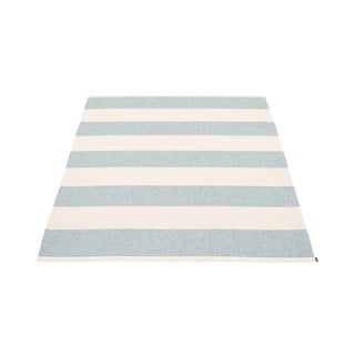 Svetlo modra/kremno bela notranja in zunanja preproga 140x180 cm Bob Blue Fog – Pappelina