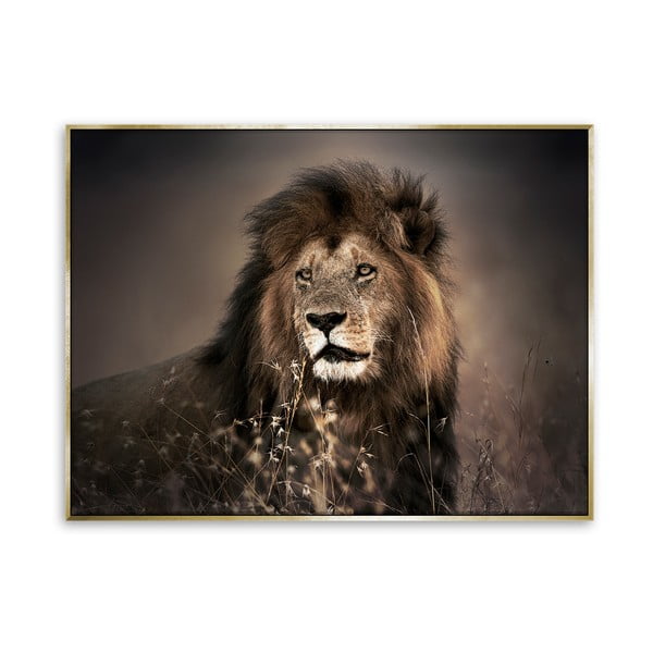 Slikarstvo na platnu Styler Zlati lev, 115 x 87 cm