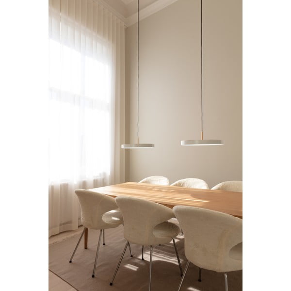 Kremno bela LED zatemnitvena viseča svetilka s kovinskim senčnikom ø 43 cm Asteria Plus Medium – UMAGE-image-2