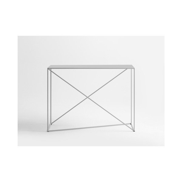Prilagojena oblika Memo Grey Console Table-image-4