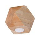 Točkovno svetilo v naravni barvi 12x12 cm Vige – Sollux