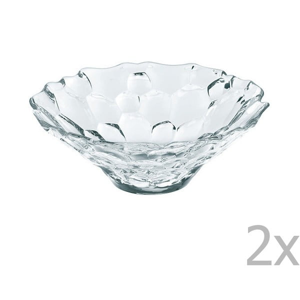 Komplet 2 skled iz kristalnega stekla Nachtmann Sphere Bowl Set, ⌀ 15 cm