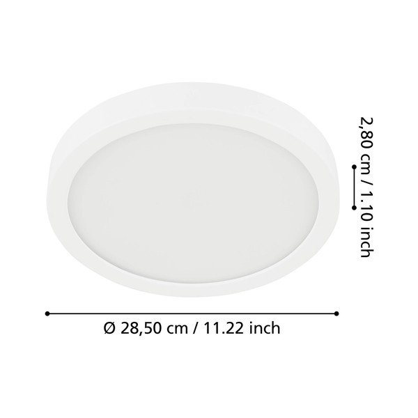 Bela LED stropna svetilka FUEVA 5 – EGLO-image-3