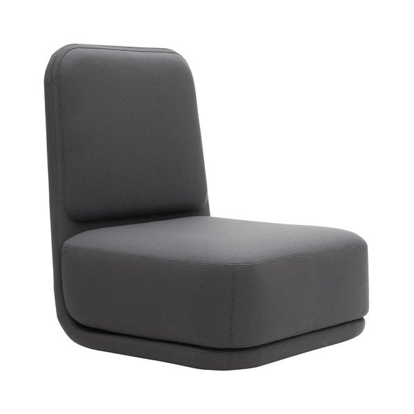Temno siv fotelj Softline Standby High-image-2