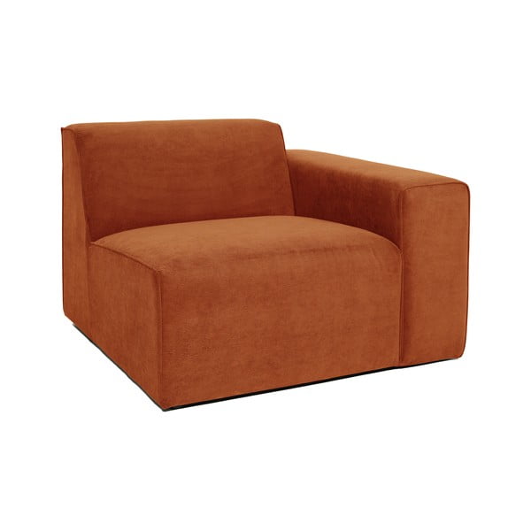 Oranžen končni modul za kavč Scandic Sting, 101 cm, desni kot-image-2