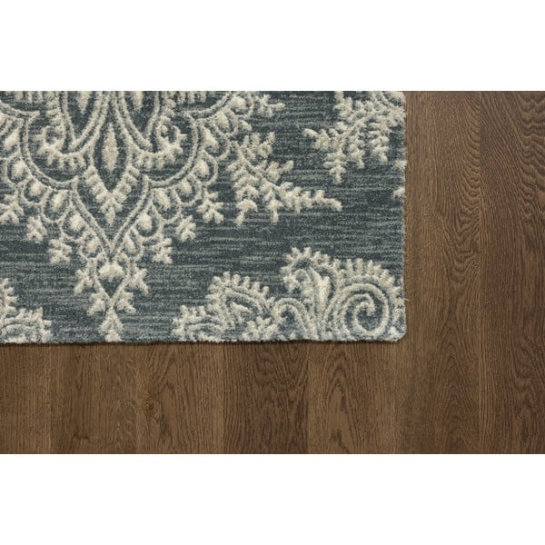 Siva volnena preproga 170x240 cm Jolene graphite – Agnella-image-3