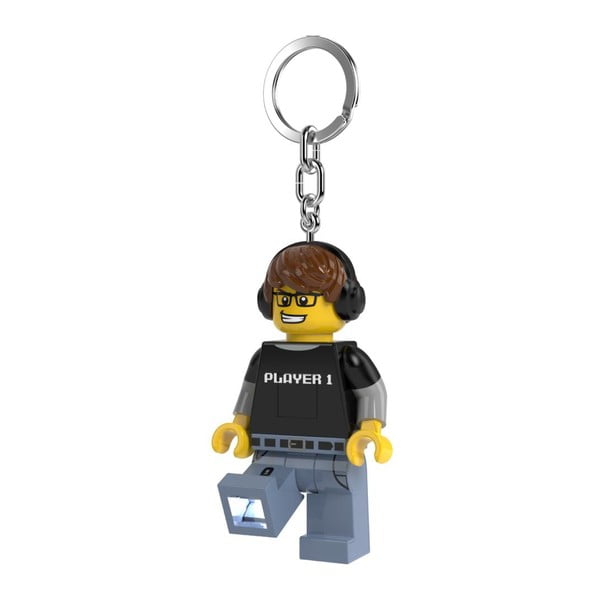 Obesek za ključe z lučko Player – LEGO®