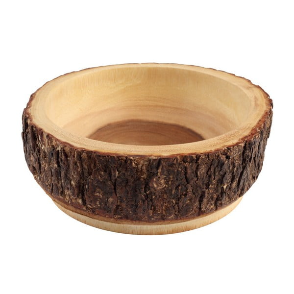 Lesena skleda iz akacijevega lesa T&G Woodware Bark
