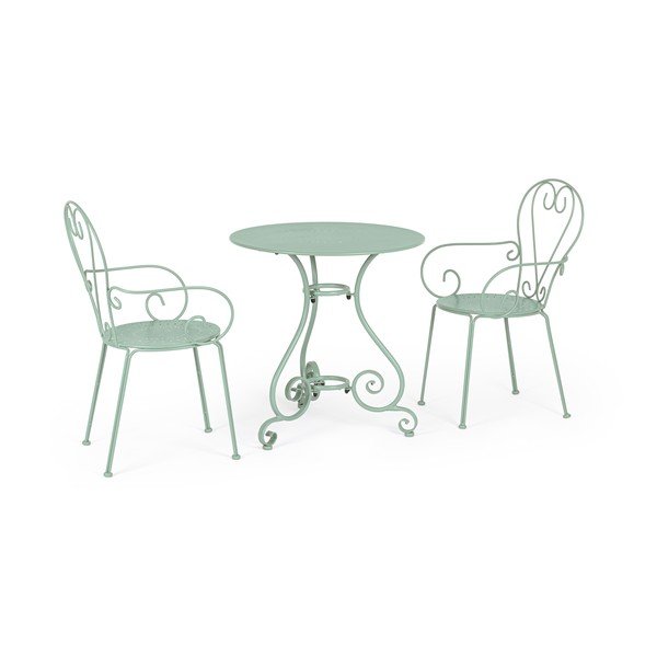 Jeklena okrogla vrtna mizica ø 70 cm Etienne – Bizzotto-image-3