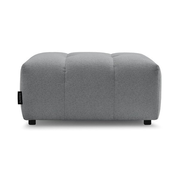 Siv tabure iz šenilje Roxelane – Bobochic Paris