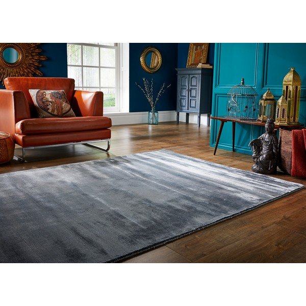 Siva ročno tkana preproga Flair Rugs Cairo, 120 x 170 cm-image-1