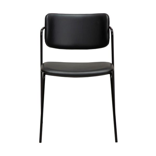 Črn stol iz umetnega usnja DAN-FORM Denmark Zed-image-3