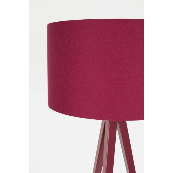 Bordo rdeča stoječa svetilka s tekstilnim senčilom (višina 157 cm) Tripod – Zuiver-image-4