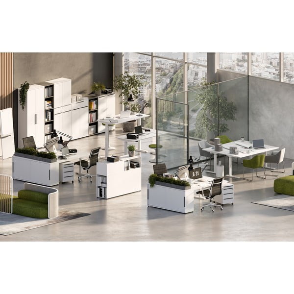 Bela omarica z drsnimi vrati 160x74 cm Mailand – Germania-image-4