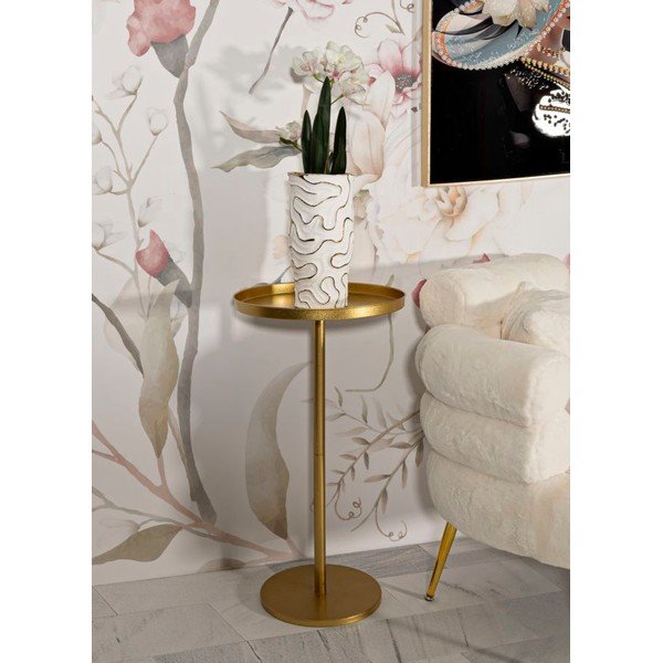 Kovinska okrogla stranska mizica ø 51 cm Doha – Mauro Ferretti-image-1