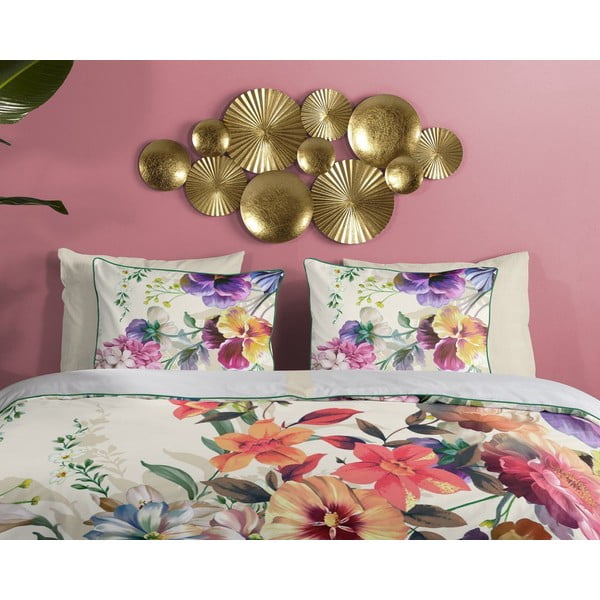 Posteljnina iz organskega bombaža Descanso Flower Garden, 200 x 200 cm-image-2
