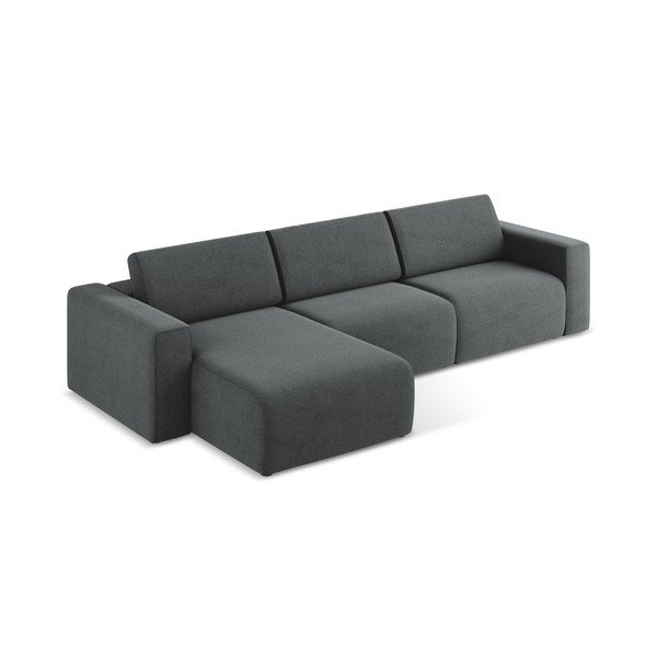 Siva kotna sedežna garnitura (levi kot) Kalea – Makamii-image-3