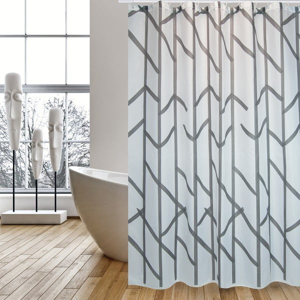 Zavesa za tuš 180x200 cm Tree – MSV-image-1