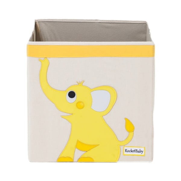 Otroška tekstilna škatla za shranjevanje Robby the Elephant - Rocket Baby 