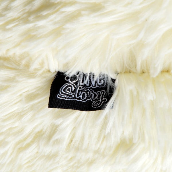 Kremno bela postelja za pse ø 95 cm – Love Story-image-2