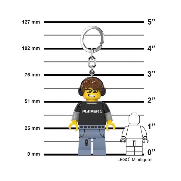 Obesek za ključe z lučko Player – LEGO®-image-4
