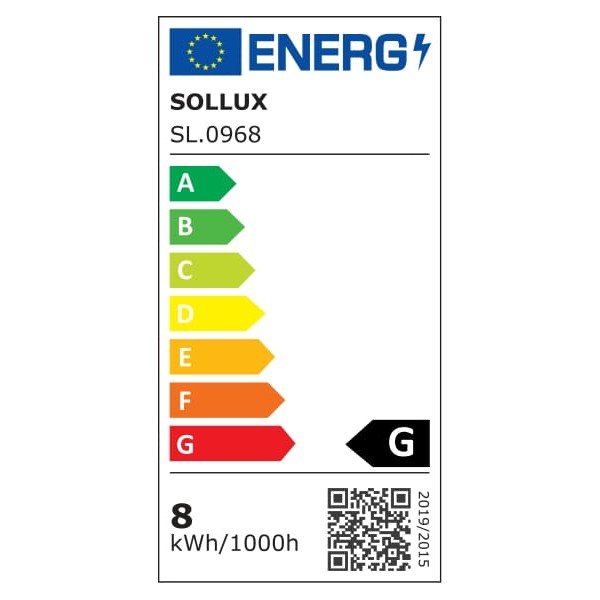 LED žarnica s toplo svetlobo z žarnico E27, 7,5 W – Sollux-image-2