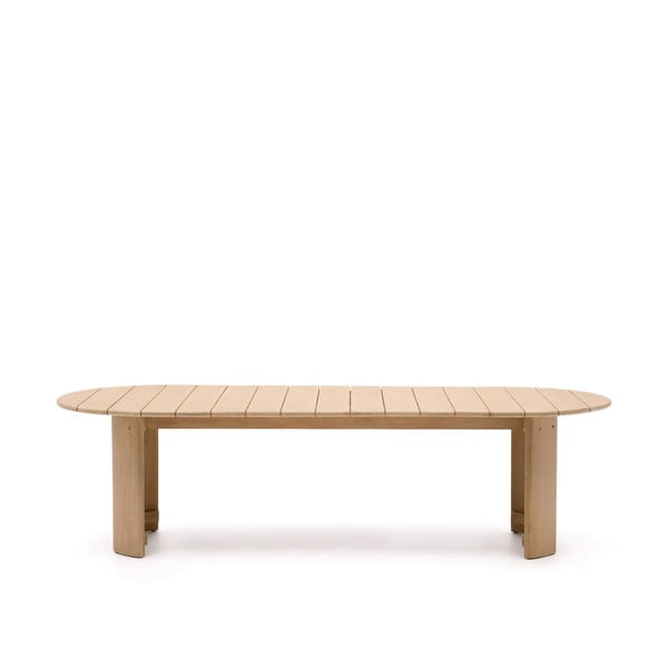 Jedilna miza iz masivnega evkaliptusa 110x280 cm Xoriguer – Kave Home-image-2