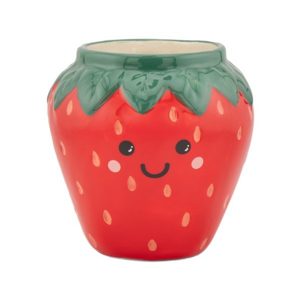 Keramičen okrasni cvetlični lonec ø 10 cm Strawberry – Sass & Belle