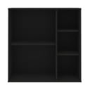 Črn modularni sistem polic 68,5x69 cm Mistral Kubus - Hammel Furniture