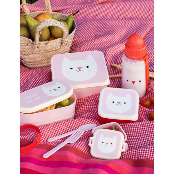 Rožnata posoda Rex London Cookie the Cat-image-1