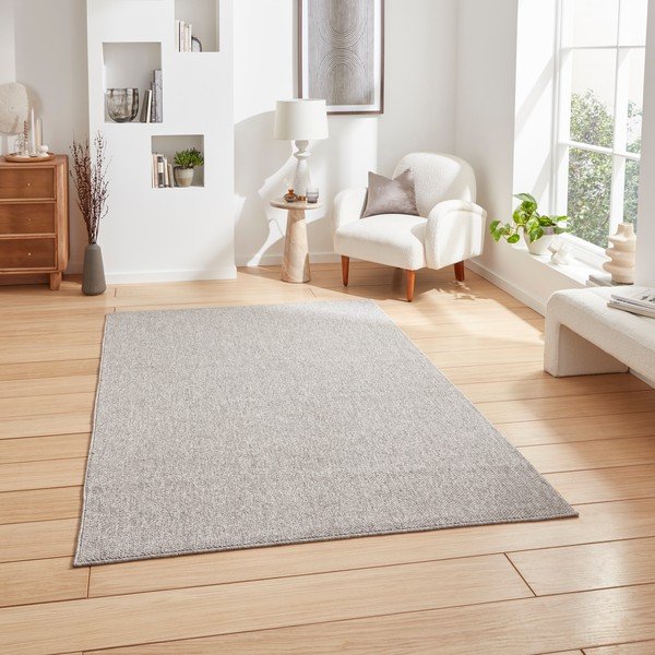 Siva preproga 200x290 cm Boucle – Think Rugs-image-1