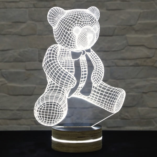 3D namizna svetilka Ted