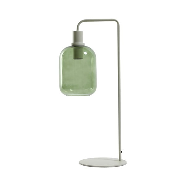 Zelena namizna svetilka (višina 60 cm) Lekar - Light & Living