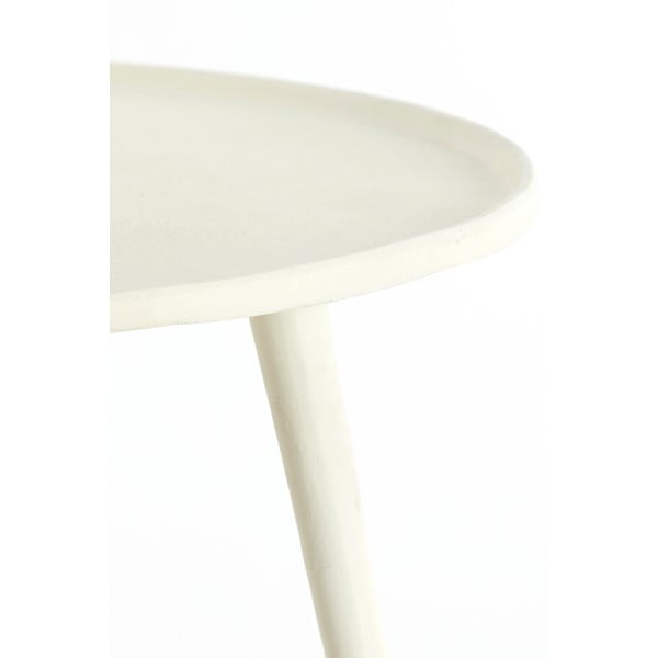 Kovinska okrogla stranska mizica ø 59 cm Babina – Light & Living-image-1