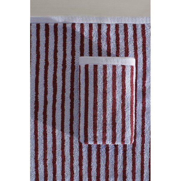 Bordo rdeče/svetlo modre bombažne brisače v kompletu 2 ks 30x50 cm Dixie – Jotex-image-1