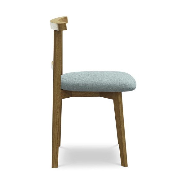 Moder jedilni stol iz masivnega lesa Ohelo – Makamii-image-2