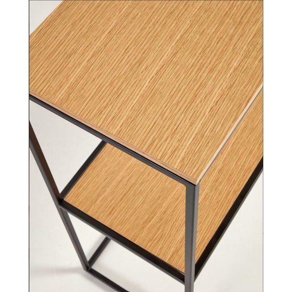 Konzolna mizica iz hrastovega lesa 120x30 cm Yona - Kave Home-image-3