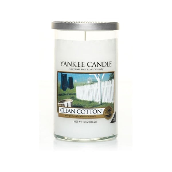 Yankee Candle Pure Cotton, čas gorenja do 90 ur