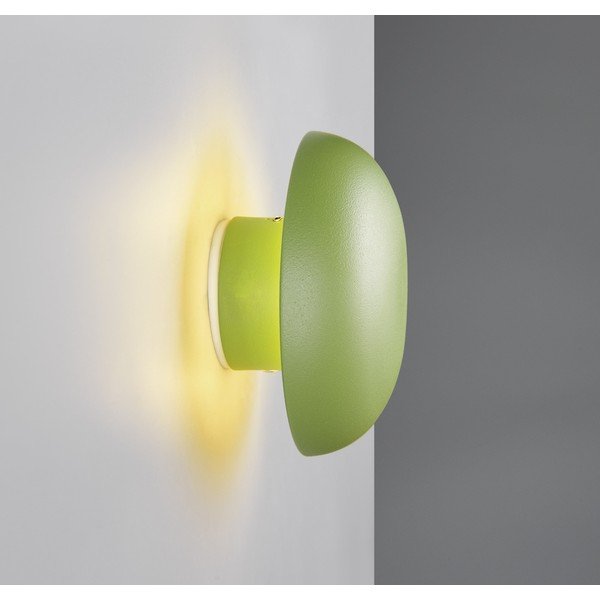 Zelena LED stenska svetilka na USB Davey – Reality-image-1