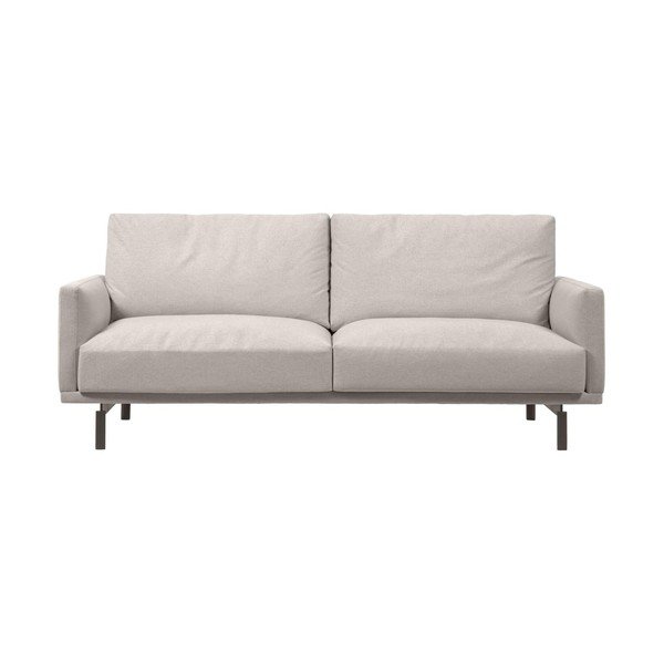 Bež sedežna garnitura iz šenilje 214 cm Galene – Kave Home
