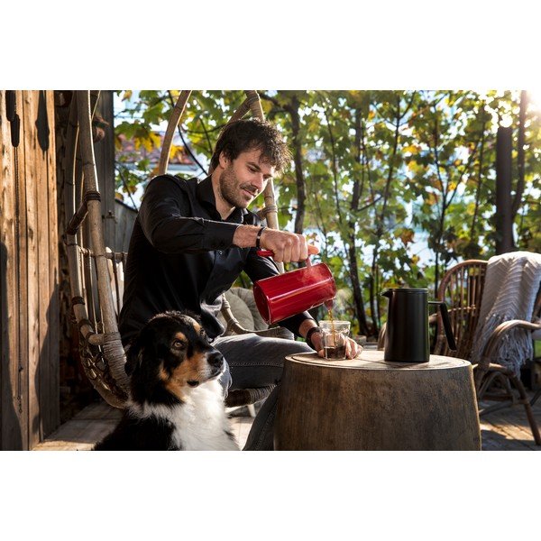 Črn kovinska french press San Marco - Leopold Vienna-image-3