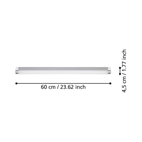 LED stenska svetilka v srebrni barvi TRAGACETE 1 – EGLO-image-2
