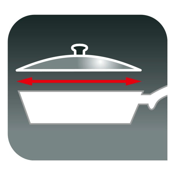 Steklena pokrovka ø 24 cm – Tefal-image-3